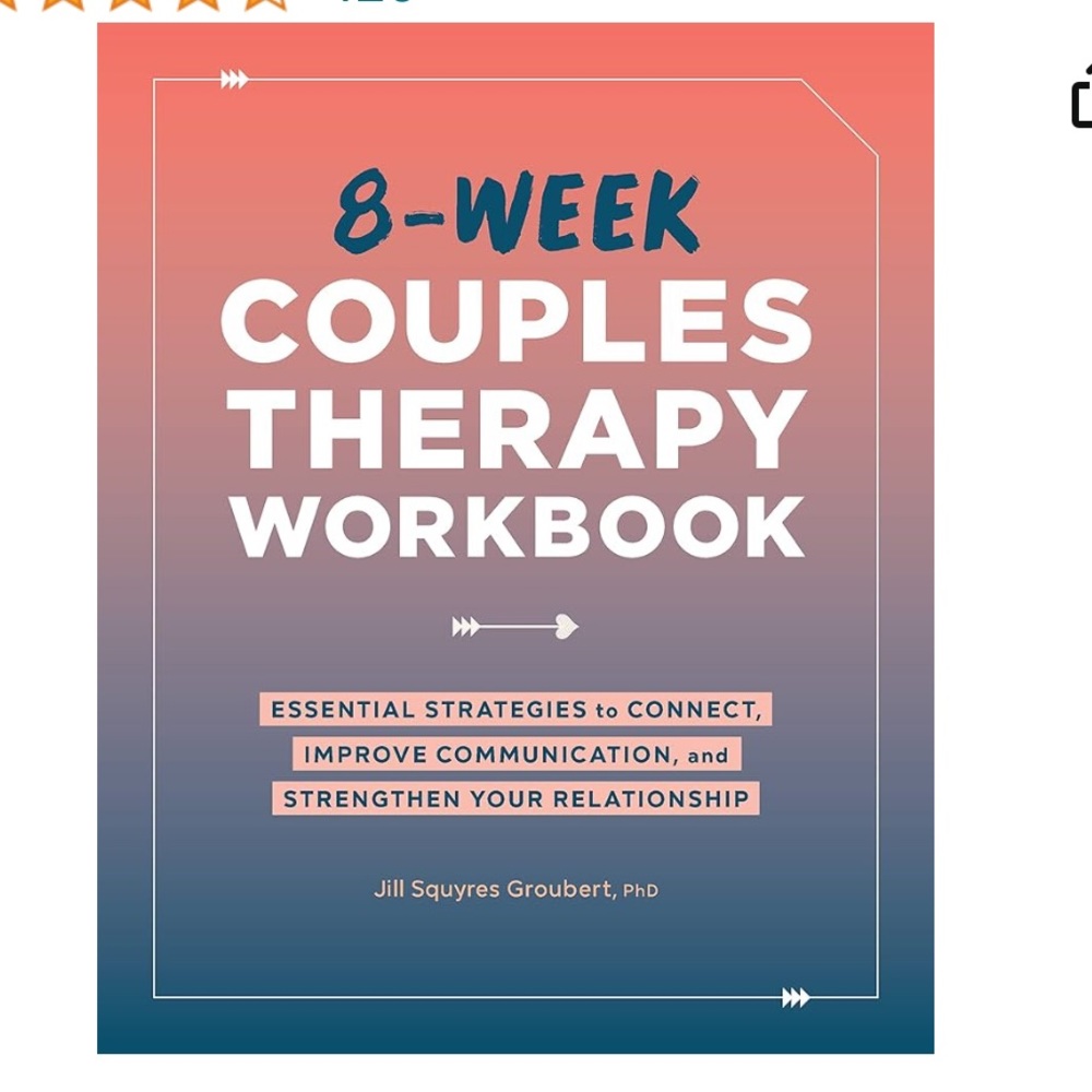 8-Week Couples Therapy Workbook